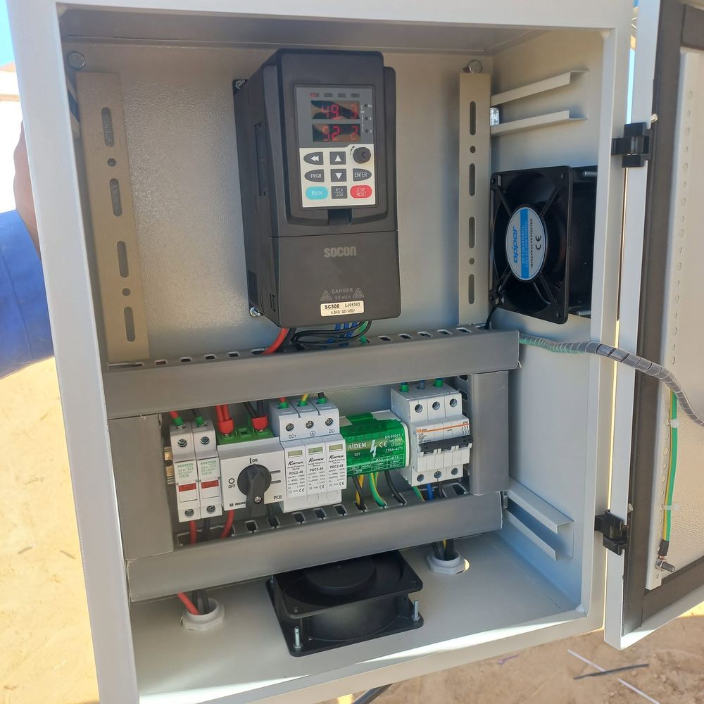 Armoire électrique et protections certifiées CE, David Energie Solaire